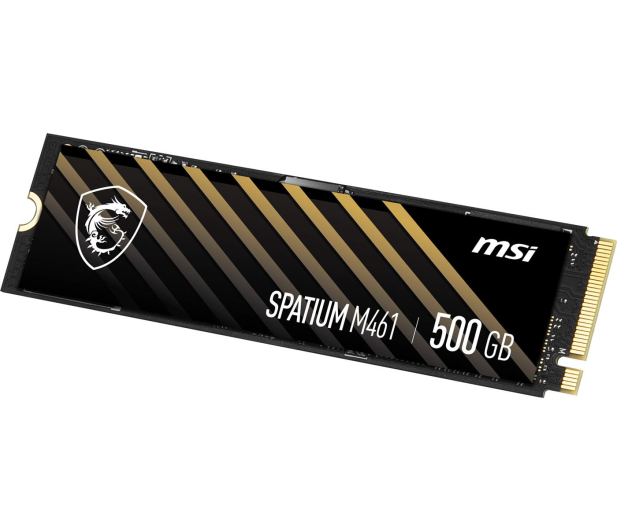 MSI SPATIUM M461 PCIe 4.0 NVMe M.2 500GB - 1117185 - zdjęcie 4